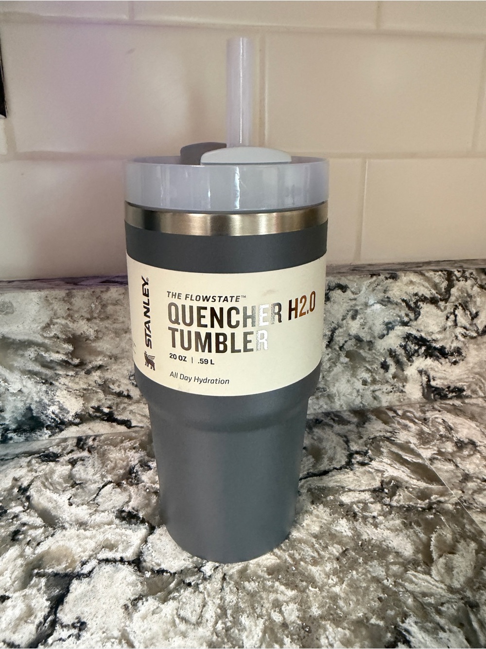 NWT 20oz Grey Stanley Tumbler